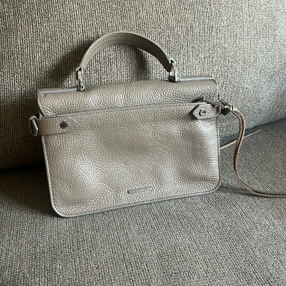 Rebecca Minkoff small Darren leather messenger bag. - Picture 2 of 8
